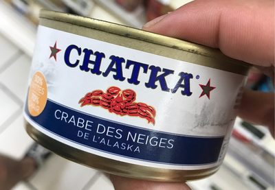 Crabes des neiges front packaging