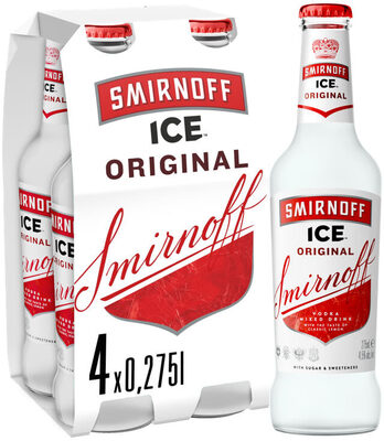 Smirnoff Ice Original 275mlx4 flaske
