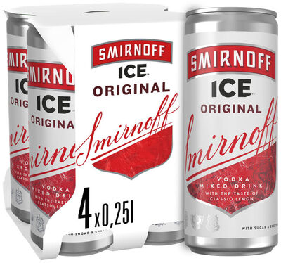 Smirnoff Ice 250mlx4 boks