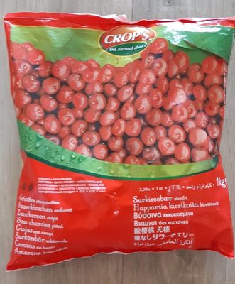 Griottes dénoyautés surgelé