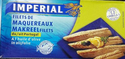 Filet de maquereaux à l'huile d'olive