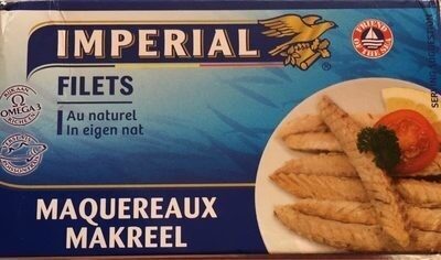 Filets de maquereau au naturel