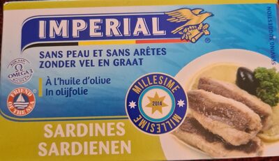 Imperial sardines front packaging