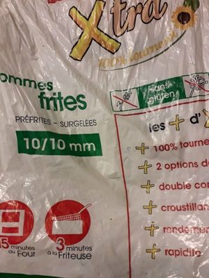 Pommes Frites precuite surgelées