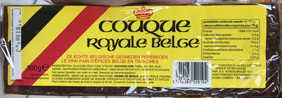 Couque royale belge