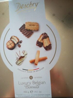 Luxury Belgian biscuits