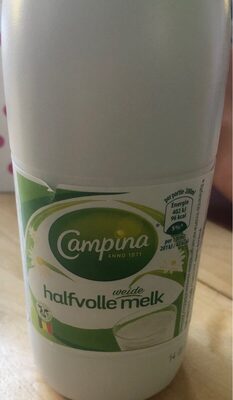 Lait Demi écrémé 50 cl front packaging