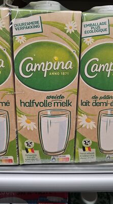 Campina lait demi écrémé