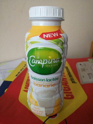 Boisson lactée banane