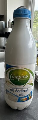 Lait demi écrémé 0% mg