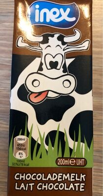 Lait chocolaté front packaging