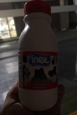 Lait entier front packaging