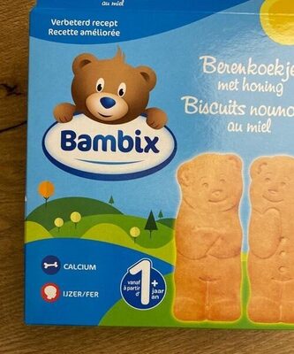 Biscuits nounours au miel