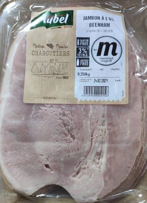 Jambon à l'os Beenham front packaging