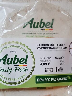 Jambon rôti four front packaging