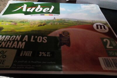 Jambon à l'os front packaging