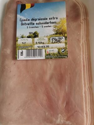 Épaule dégraissez extra