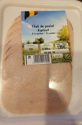 Filet de poulet kipfilet 6 tranche