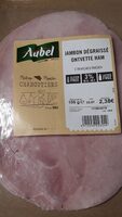 Jambon degraissé
