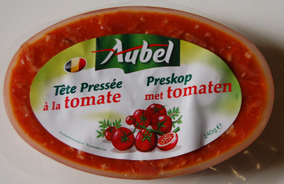 Tête pressée tomate front packaging