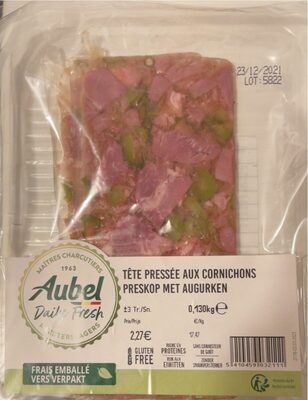 Tete pressés aux cornichons