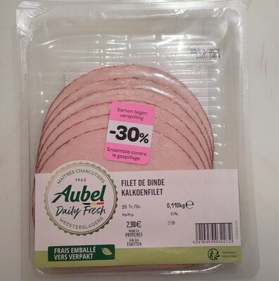 Filet de dinde front packaging