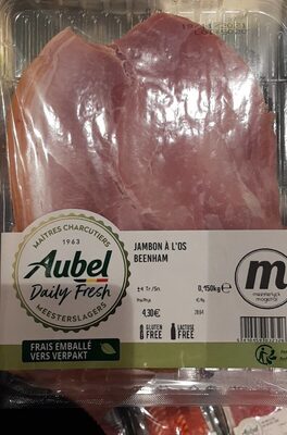 Jambon à l'os front packaging