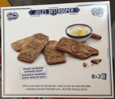 Spéculoos au vrai beurre