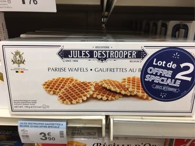 Gaufrettes au beurre