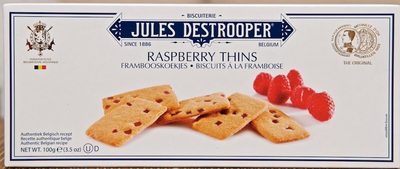 Biscuits à la framboise
