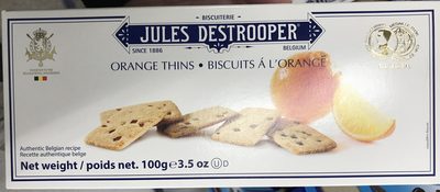 Biscuit a l'orange