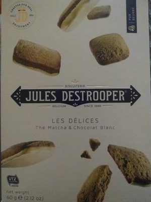 Les délices - Thé Matcha & Chocolat blanc