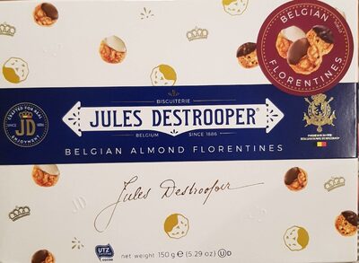 Belgian almond florentines