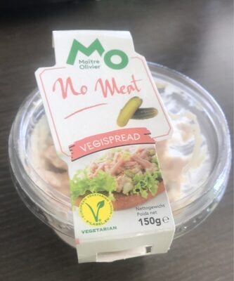 No Meat Vegispread front packaging