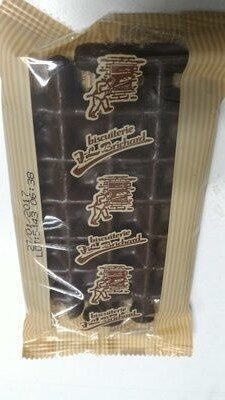 Gaufre vanille nappée goût cacao