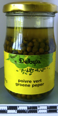 Delby's Poivre vert front packaging