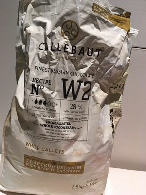 Gallets chocolat blanc - Callebaut