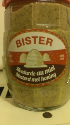 Moutarde au miel front packaging