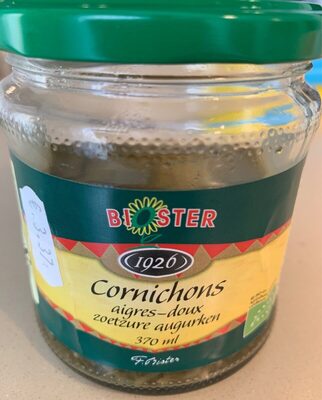 Cornichons front packaging