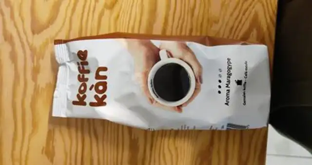 Gemalen koffie - aroma Maragogype front packaging