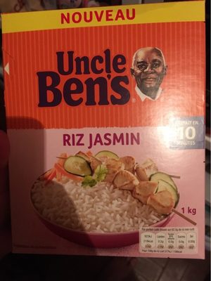 Riz jasmin front packaging