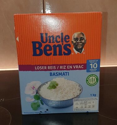 Reis:  Basmati-Reis Uncle Ben‘s