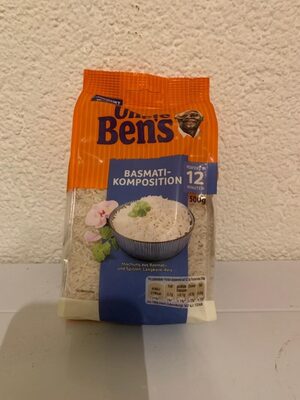 Uncle Bens Basmati Reis front packaging