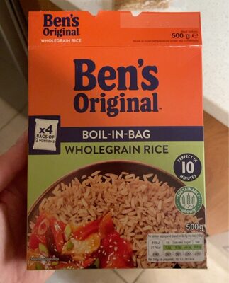 Boil in Bag Wholegrain Rice