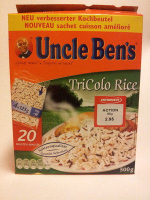 TriColo Rice front packaging