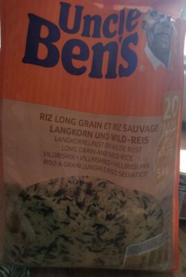 Riz long grain et riz sauvage