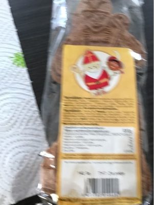 Grote Klaas In Speculaas 140G 19CM 2 Stuks