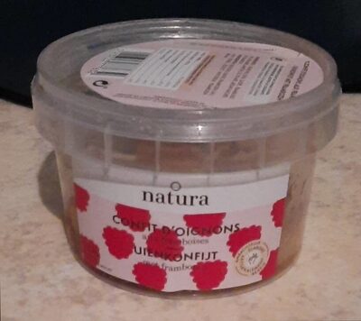 Confit d'oignons aux framboises