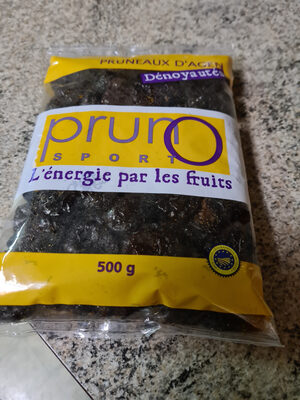 Pruneaux d’agen denoyautes front packaging