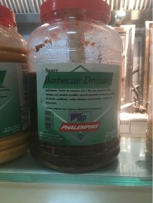 Sauce Barbecue Dressing front packaging